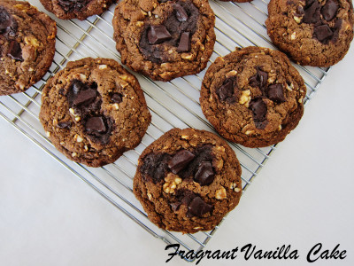 German Chocolate Cookies