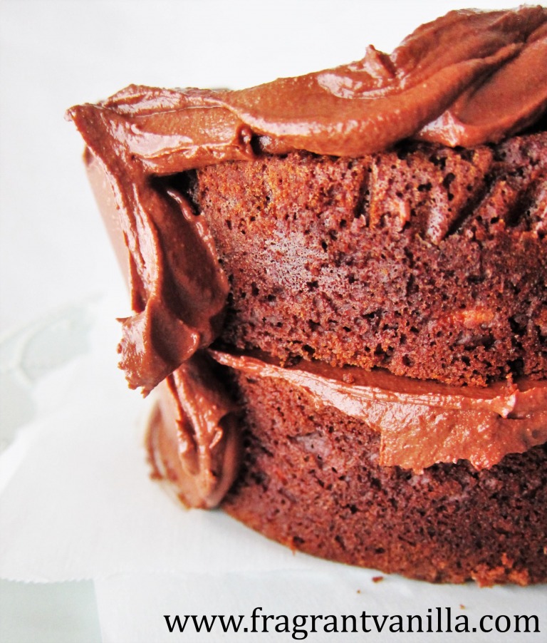 Vegan Chocolate Carrot Cake Fragrant Vanilla Cake