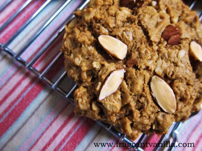 Almond Oatmeal Cookies 2