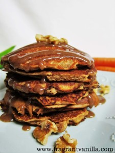 Carrot Cake Pancakes 2