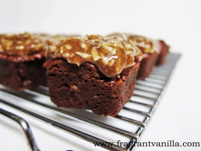 German Chocolate Brownie Bites 3