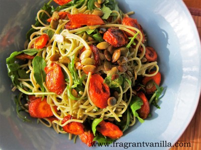 Spring Roasted Carrot Pasta 1