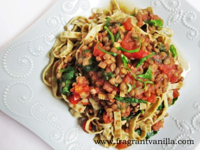 Lentil Bolognese