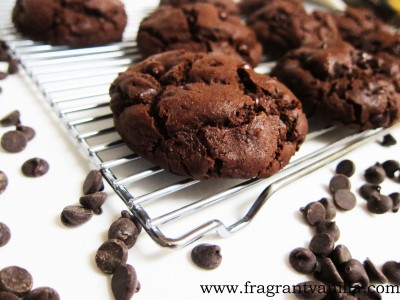chocolate lovers brownie cookies