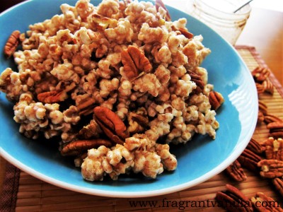 pecan caramel corn