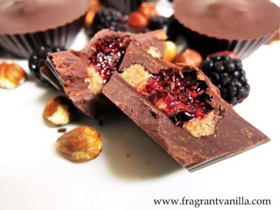 Blackberry Jam and Hazelnut Butter Cups 2