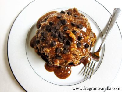 German Chocolate Pancakes