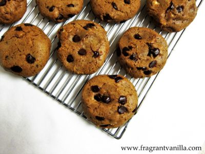 Hazelnut Coffee Chocolate Chip Cookies 4