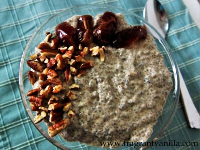 Salted Caramel Chia Pudding 4