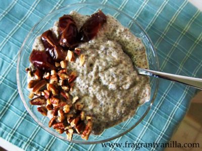 Salted Caramel Chia Pudding