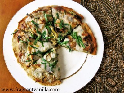 Spinach Artichoke Pizza 2