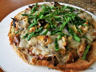 Spinach Artichoke Pizza 4