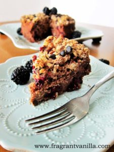 vegan blackberry chocolate chip coffeecake 3