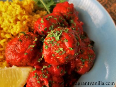 vegan moroccan meatballs 2