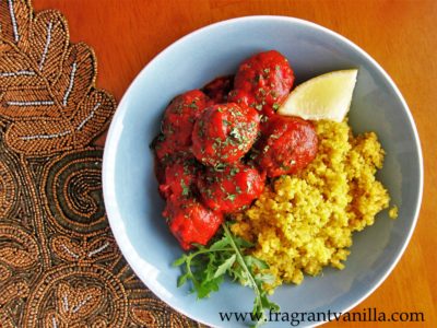 vegan moroccan meatballs 3