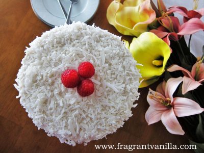 Coconut Caramel Cake 5