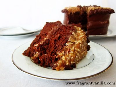 German Chocolate Potato Cake 2