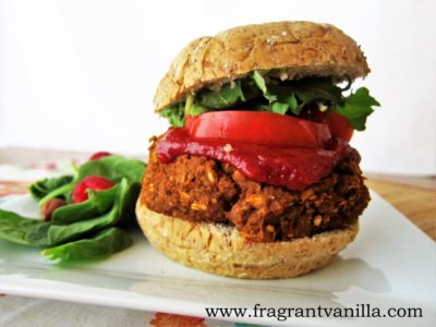 Lentil Walnut Burgers 2