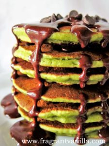 Matcha Chocolate Chip Pancakes 2