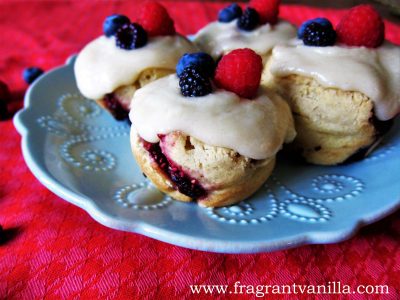 Summer Berry Sweet Rolls 4