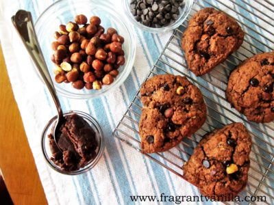 Vegan Chocolate Hazelnut Scones 4