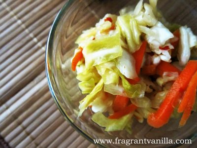 ginger garlic saurkraut 3