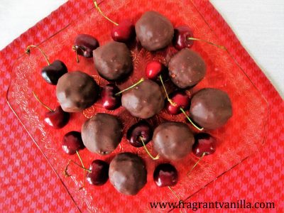 Chocolate Covered Cherry Macaroons 3