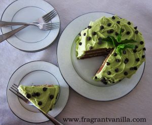 Mint Chip Cake 3