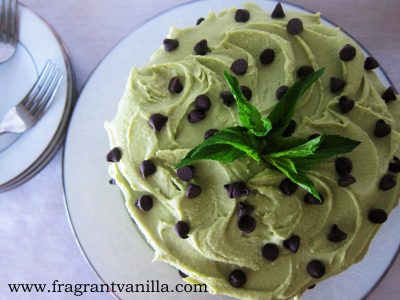 Mint Chip Cake 5