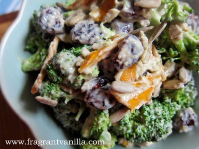 Tahini Broccoli Salad