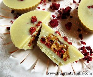 White Chocolate PB Raspberry Cups 1