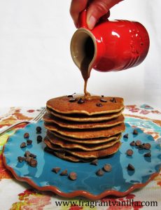 Chocolate Chip Cookie Pancakes 3