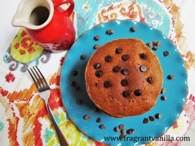 Chocolate Chip Cookie Pancakes 5