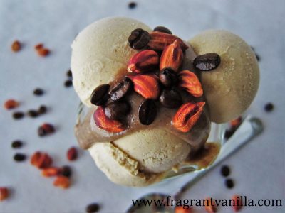 Coffee Caramel Peanut Butter Ice Cream 1