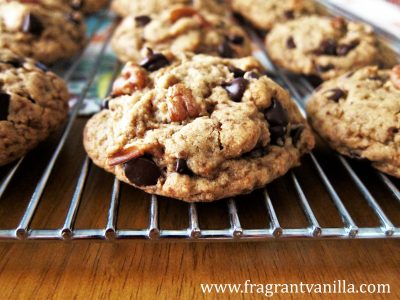 Maple Pecan Chocolate Chip Cookies 1