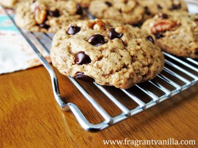 Maple Pecan Chocolate Chip Cookies 3