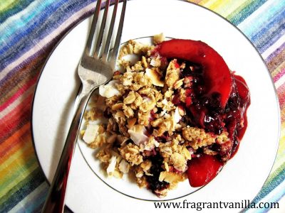 Marionberry Peach Crisp 1