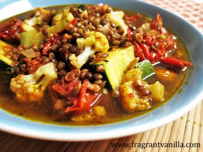 Moroccan Lentil Stew 1