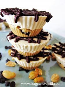 Vegan Cookie Dough Peanut Butter Cheesecakes 3