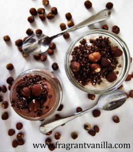 Vegan Hazelnut Cookies and Cream Parfaits 2