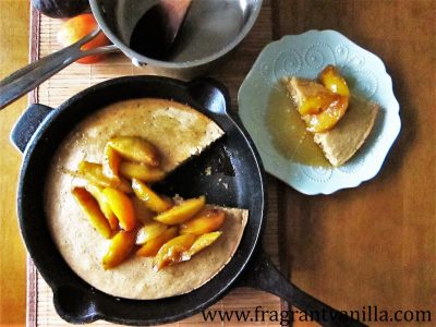 Giant Oven Pancake with Sauteed Pluots 1