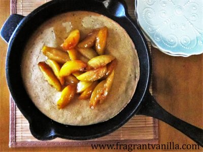 Giant Oven Pancake with Sauteed Pluots 2