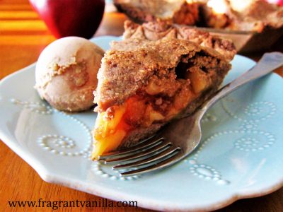 Hazelnut Crusted Apple Pie