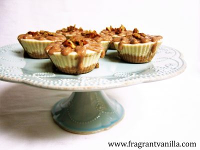 Mini Caramel Pecan Banana Cream Cheesecakes 2