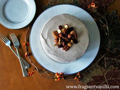 Pumpkin Spice Cake with Cinnamon Cream Cheese Frosting 4