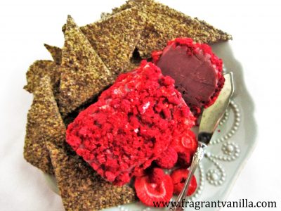 Vegan Double Berry Chevre