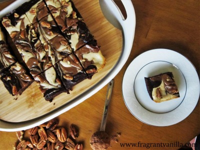 vegan-caramel-pecan-cheesecake-brownies-2