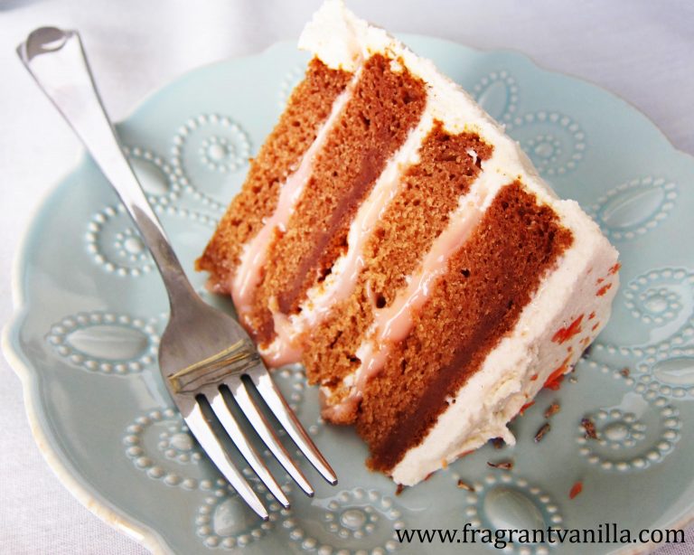 Vegan White Chocolate Grapefruit Cake Fragrant Vanilla Cake