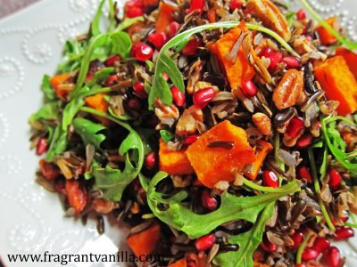 Wild Rice Sweet Potato Salad