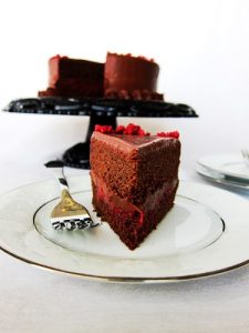 Dark Chocolate Red Wine Cake A